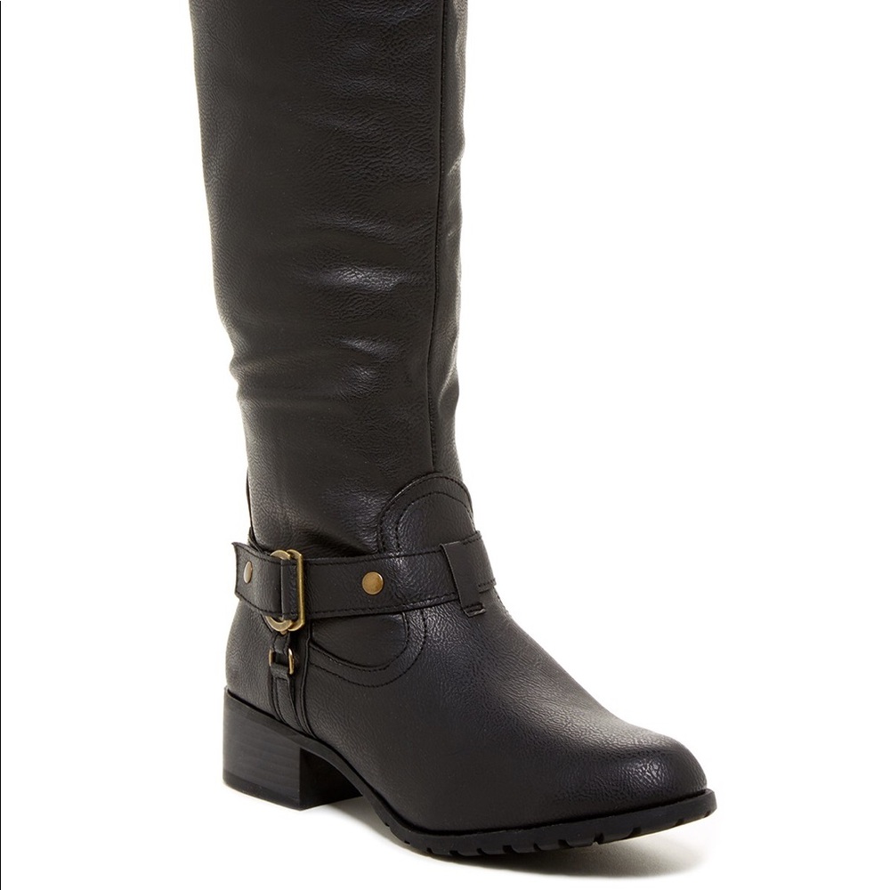 Rampage knee high riding boots VGUC sz 11